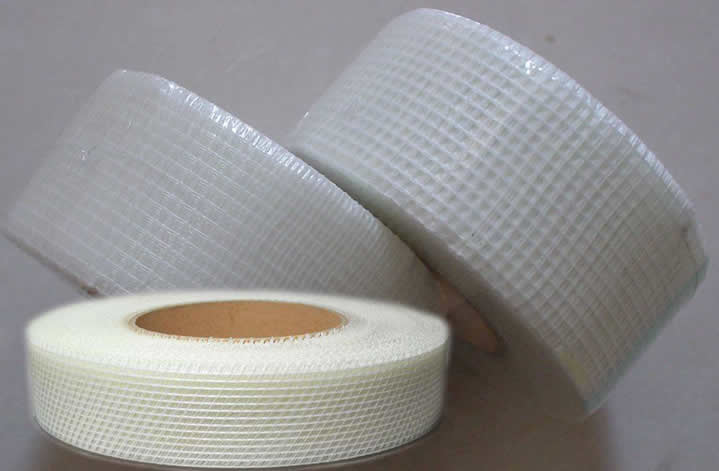 White Color Fiberglass Grid Wall Reinforcing Tape